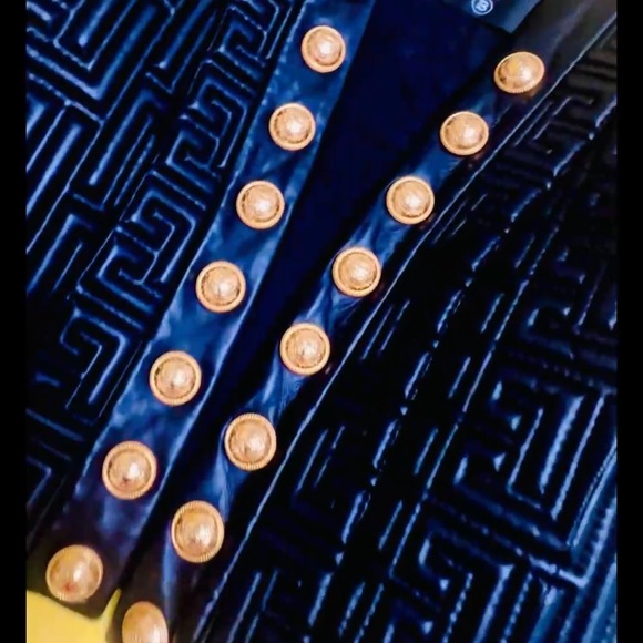 Balmain Black Leather Jacket - Picture 7 of 13